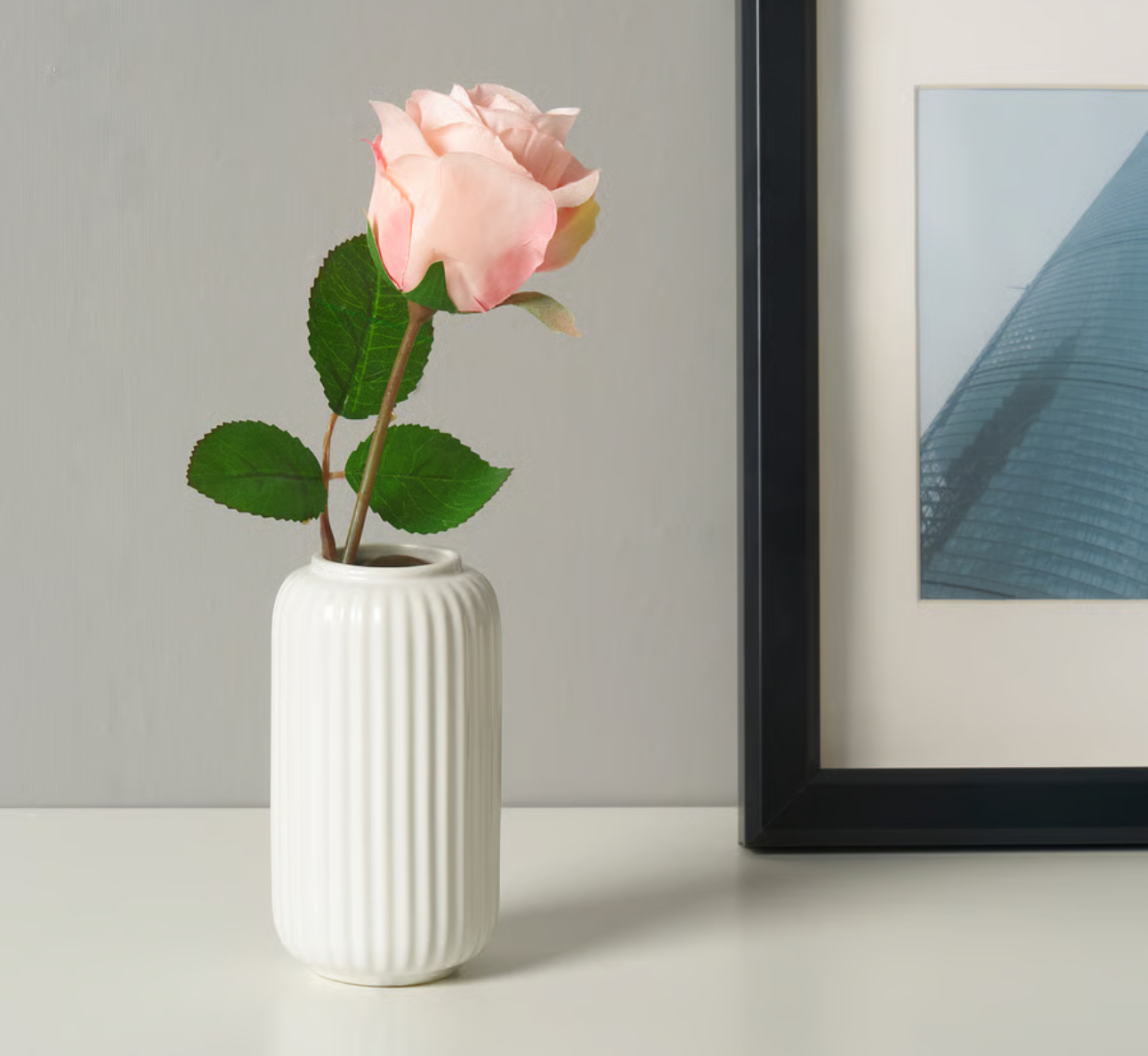 گلدان سفید ایکیا STILREN کالا خلیج