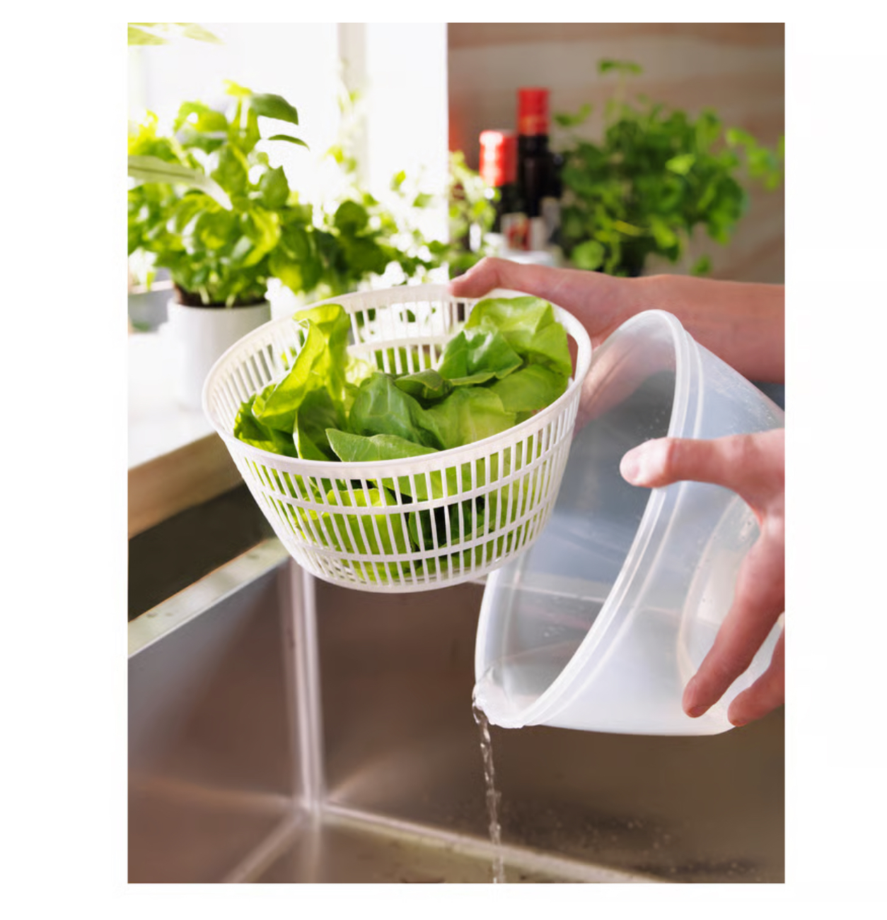 سبزی خشک کن سفید ایکیا کالا خلیج