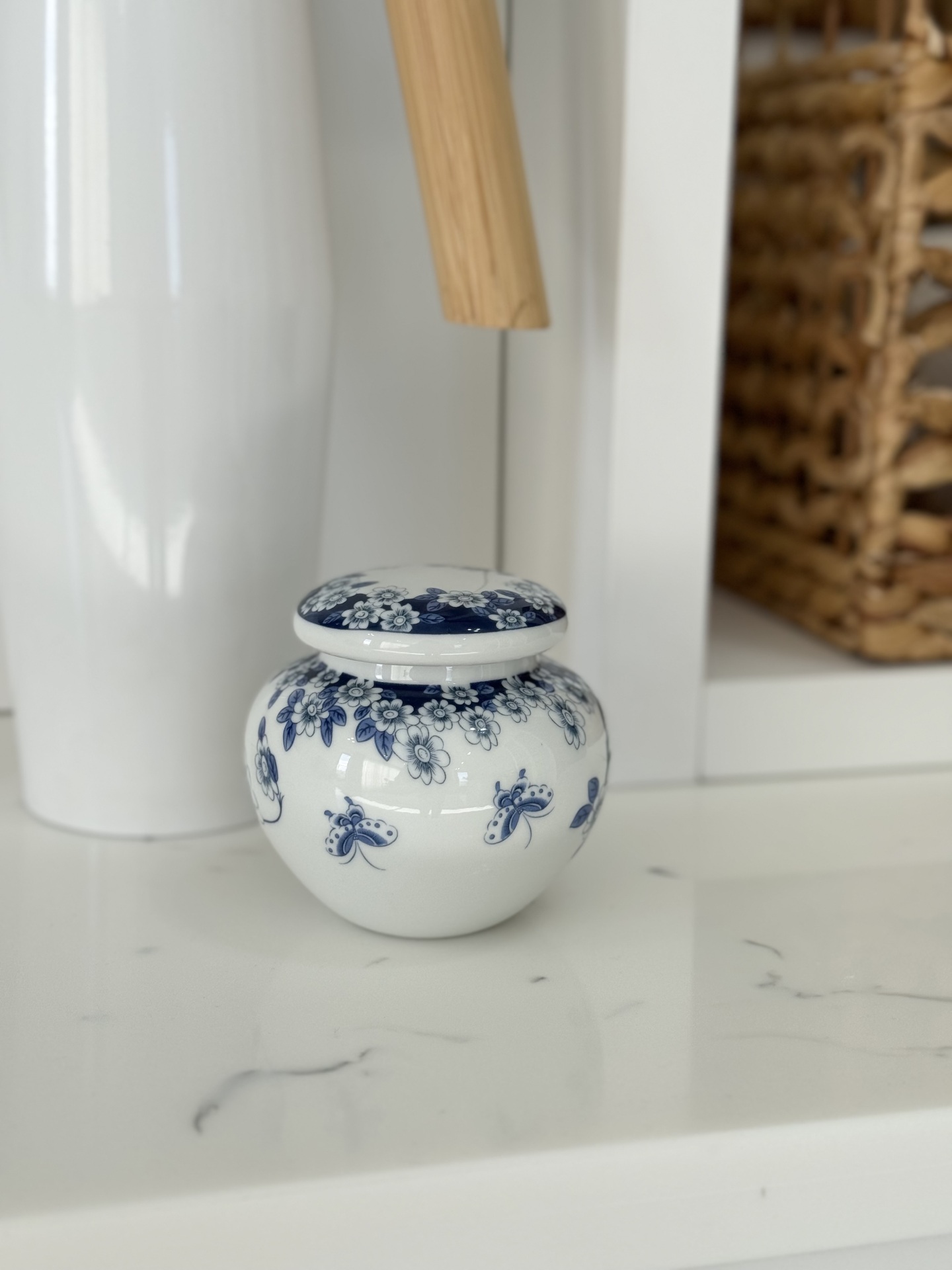  بانکه سرامیکی قلم آبی کالا خلیج 