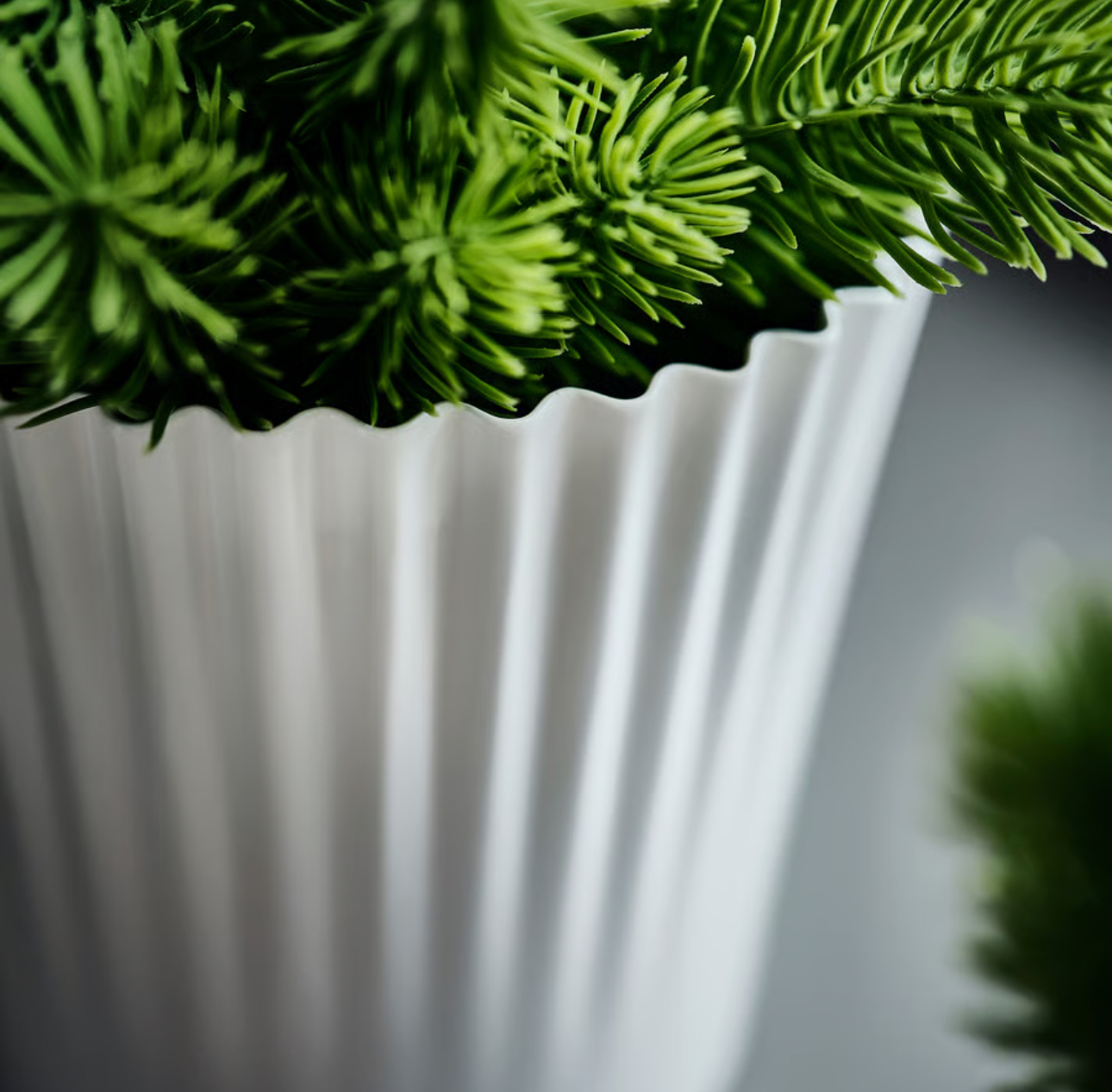  گلدان سفید فلزی ایکیا مدل VINTERFINT کالا خلیج 