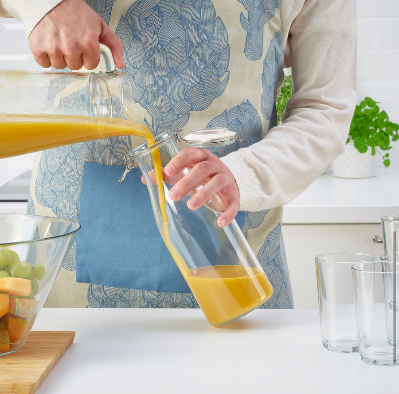  بانکه ۱/۴ لیتر کلیپسی KORKEN کالا خلیج 