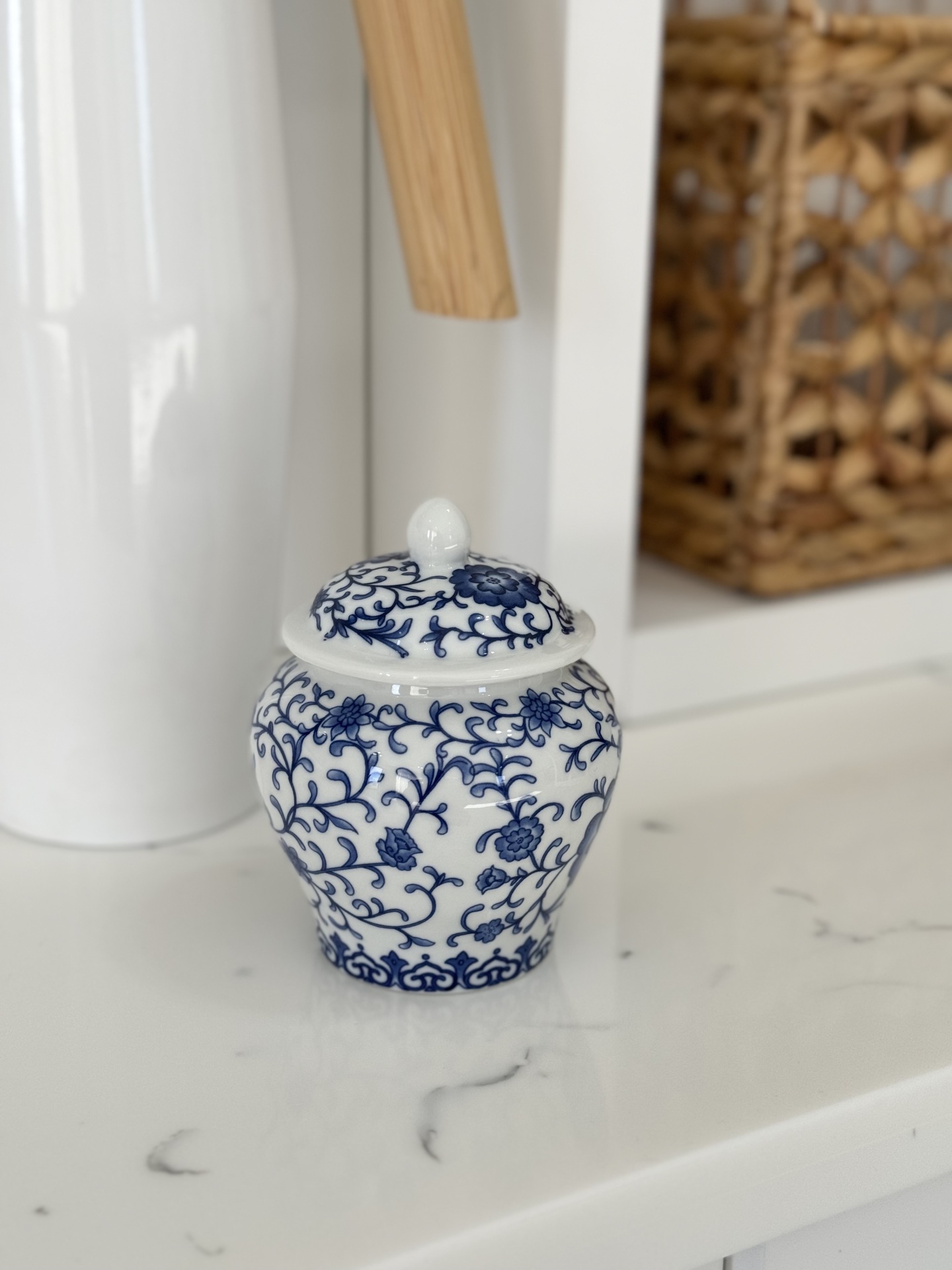  بانکه سرامیکی قلم آبی کالا خلیج 