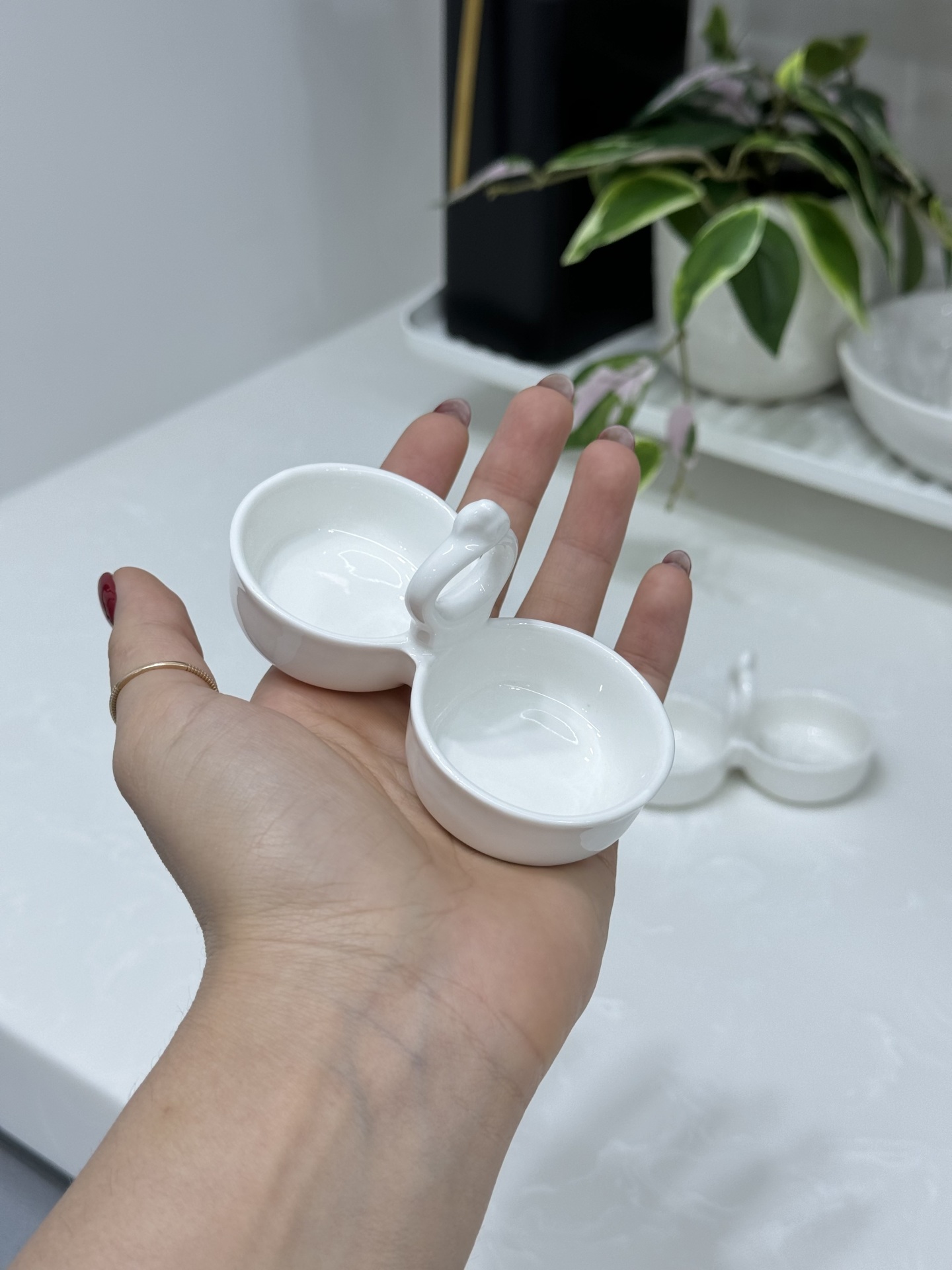  ظرف سس سرامیکی سفید کالا خلیج 