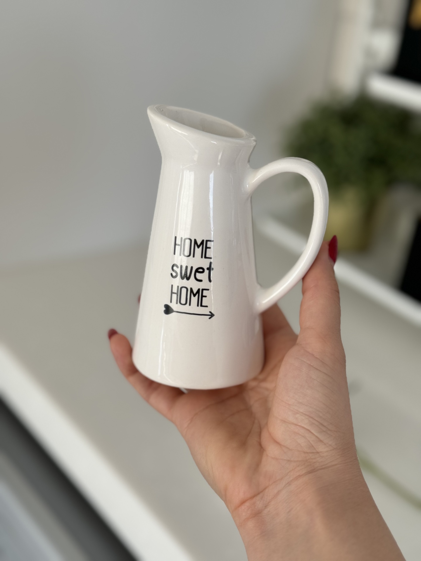  گلدان سفید سرامیک وارداتی کالا خلیج 