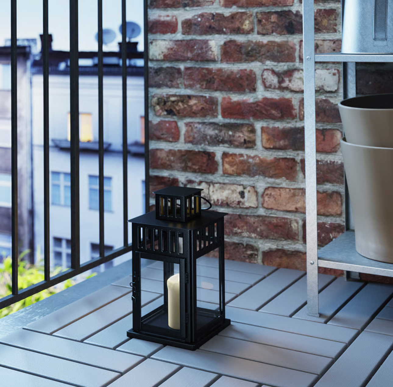  فانوس مشکی BORRBY ایکیا کالا خلیج 