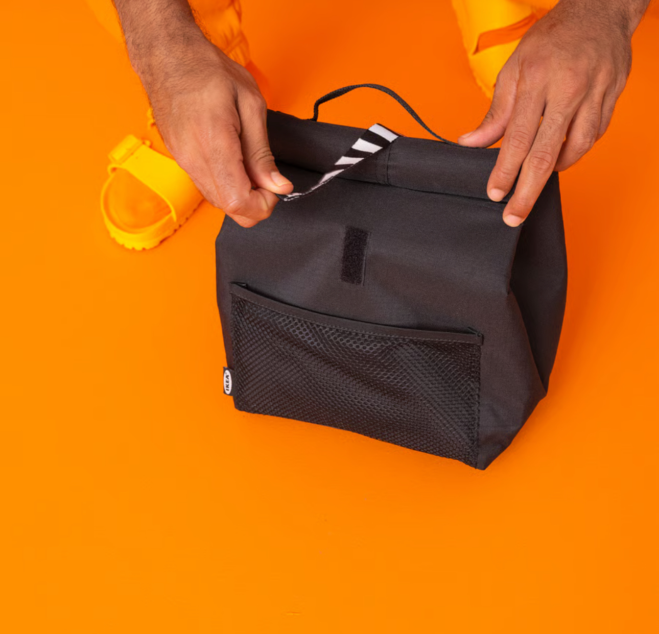  کیف غذا مشکی ایکیا کالا خلیج 